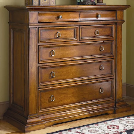 Entertainment Chest with Seven Drawers
